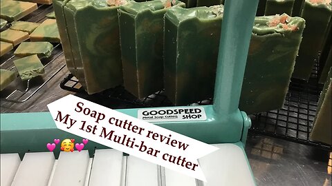 Unboxing My 1st Multi Bar Soap Cutter 🤩 Review for GOODSPEED shop | Ellen Ruth Soap