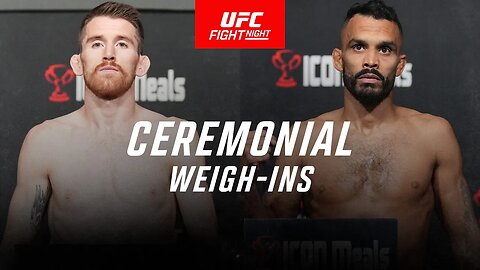 UFC Nashville: Ceremonial Weigh-In
