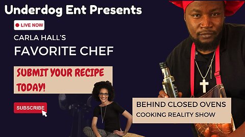 Underdog Ent Presents Partners with Chef Carla Hall and James Beard Foundation for New Cooking Show!