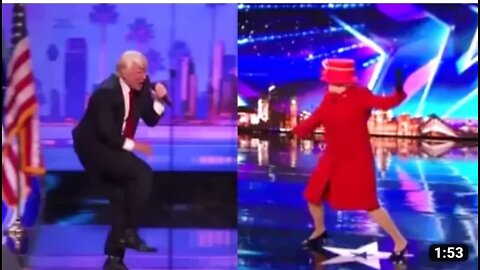 President Donald Trump vs Queen Elizabeth EPIC dance of __who wins?