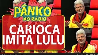 Carioca imita Lulu Santos em entrevista do cantor Daniel | Pânico