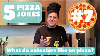 5 (RANDOM) Pizza Jokes with Papa Za #7