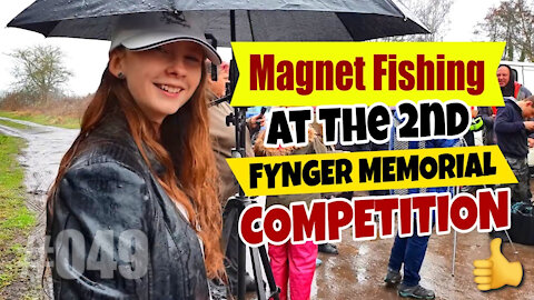 Magnet Fishing at The 2nd Fynger Memorial Competition. Kev Crowley.