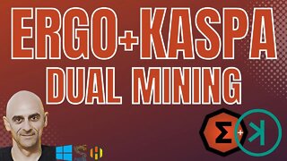 ERGO+KASPA DUAL Mining TUTORIAL ⛏😱 #crypto #ergo #kaspa