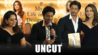 UNCUT - Gauri Khan's My Life in Design New Book Launch | Shahrukh Khan | Unedited Conversation