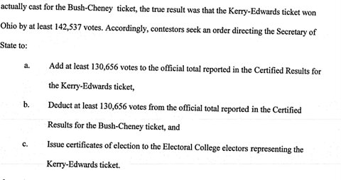 Court Docs Prove Democrats Argued 2004 Voting Machine Fraud, Defended Ability To Question Elections