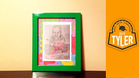 DIY 8x10 Wood Picture Frame