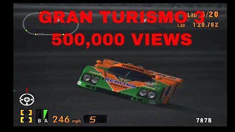 Gran Turismo 3 Like the Wind! 500,000 VIEWS! THANK YOU SO MUCH! Pit Glitch with the Viper GTS