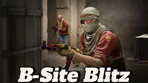 B-Site Blitz: A Quad Kill Showdown in CS:GO