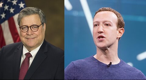 Barr Lied To America On 2020 Election Investigations, Zuckerberg & Co Sued For Election Interference