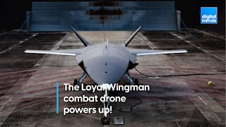 This is the Loyal Wingman combat drone