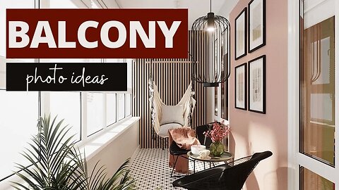 Actual balcony design ideas 2023 - the best interior solutions