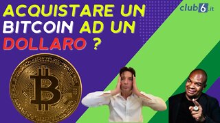 Acquistare un Bitcoin ad un dollaro e` possibile ? Non lo abbiamo ascoltato ed oggi e` miliardario