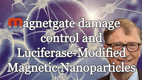 Magnetgate damage control and Luciferase-Modified Magnetic Nanoparticles