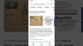 Constitutional Republic - Definition