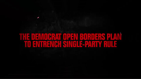 The Democrat Open Borders Plan to Entrench Single - Party Rule