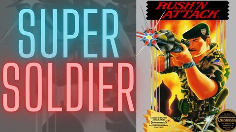 Rush 'n Attack (NES)-Speedrun-I HIT EVERY GOLDEN SOLDIER!! 🇺🇸