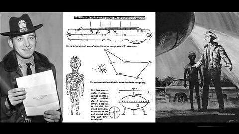 Police officer Herbert Schirmer describes the inside of a UFO after his abduction experience in 1967