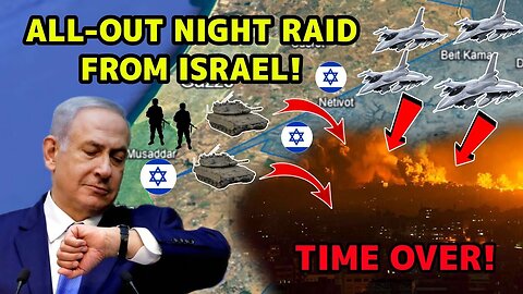 14 Oct! All-out Night Raid From Israel! Bad Ending for the Leader of Hamas