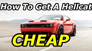 How To Get A Hellcat Super Cheap