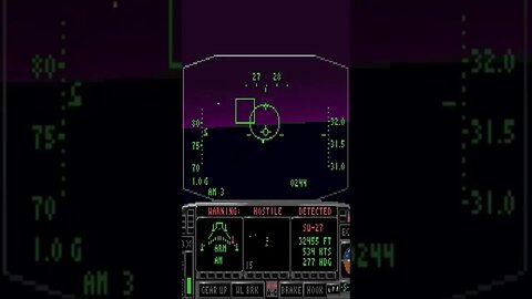 A really long shot! - Jetfighter II: Advanced Tactical Fighter