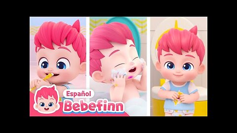 Aprendamos Hábitos de Higiene🛁 | Canción del Baño | Canciones Infantiles | Bebefinn en español