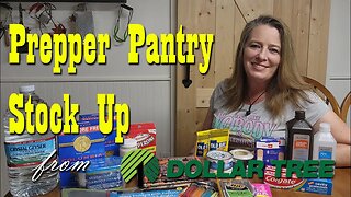 $30 Budget Prepper Pantry Stock Up from Dollar Tree ~ Preparedness