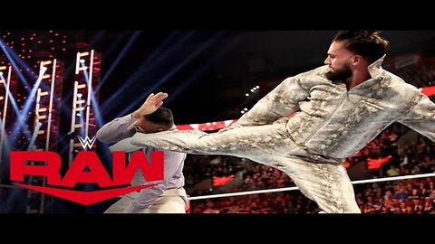 Jinder Mahal initiates a brawl with Seth Freakin Rollins Raw highlight