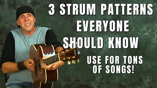 3 Guitar Strum Patterns Everyone Should Know - Use For Tons of Songs