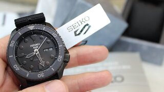 Seiko 5 Street Style Blacked Out (SRPD79) “5KX” - Unboxing and First Impressions