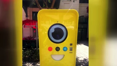 Snapchat Spectacles vending machine at The Linq in Las Vegas