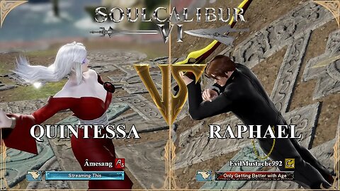 SoulCalibur VI — Amesang (Quintessa) VS EvilMustache992 (Raphael) | Xbox Series X Ranked