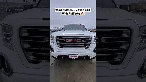 2020 GMC Sierra 1500 AT4 with RMT package 🔥