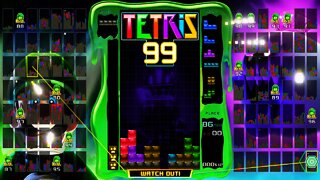 Tetris 99 LUIGI'S MANSION 3 Theme GAMEPLAY