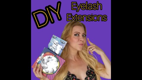 DIY Eyelash Extensions Fast, Easy, Cost $1.50 & last 1-2 Weeks!