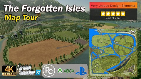 The Forgotten Isles | Map Tour | Farming Simulator 22