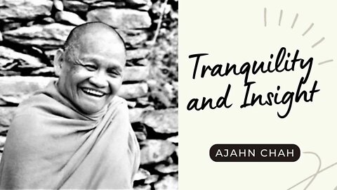 Ajahn Chah I Tranquility & Insight I Collected Teachings I 28/58