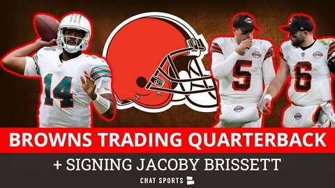 Cleveland Browns TRADE Case Keenum & Sign Jacoby Brissett & Baker Mayfield Rumors