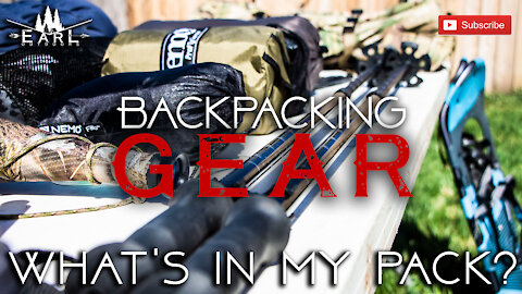Backpacking - What's in my pack?