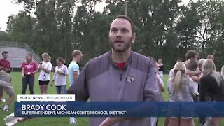 Michigan Center School District Superintendent Brady Cook