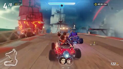 Disney Speedstorm: Pirate's Bay Boss Race