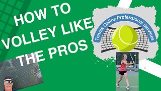 How to Volley Like the Pros