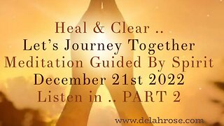 PART 2 Guided By Spirit Special Meditation