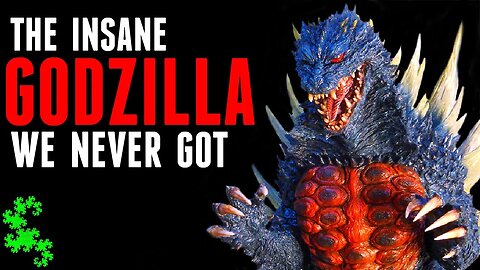 The INSANE Godzilla Design We Never Got To See!