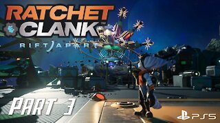 Down Goes Francois! | Ratchet & Clank Rift Apart Playthrough Part 3 | PS5 Gameplay