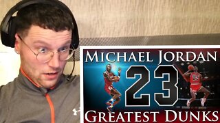 Rugby Player Reacts to MICHAEL JORDAN Greatest Career Dunks!