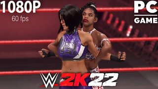 WWE 2K22 | BIANCA BELAIR V BAYLEY! | 2 Out Of 3 Falls Match [60 FPS PC]