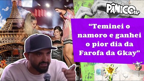 THIAGO VENTURA SAIU DE PARIS ‘APAIXONADO’ E FOI PARAR NA FAROFA DA GKAY