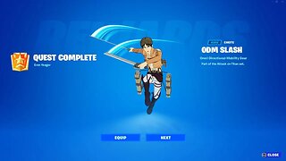 EREN YEAGER'S Free EMOTE in Fortnite!