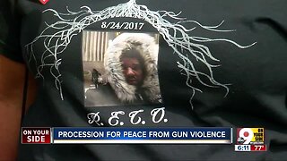 Procession for Peace from gun violence